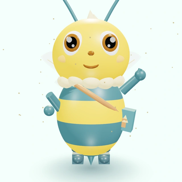 Zico Mascote 3D do Colmeia